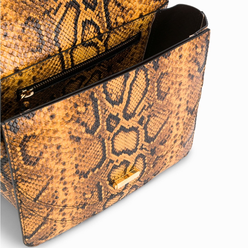 Euc Wandler Luna Python Embossed Bag - image 5